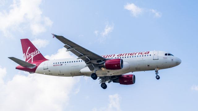 Airbus A320 (N625VA) - N625VA br /A320 CN:2800 br /VRD340 SFO-FLL br /2017-04-27 KFLL RWY 10L