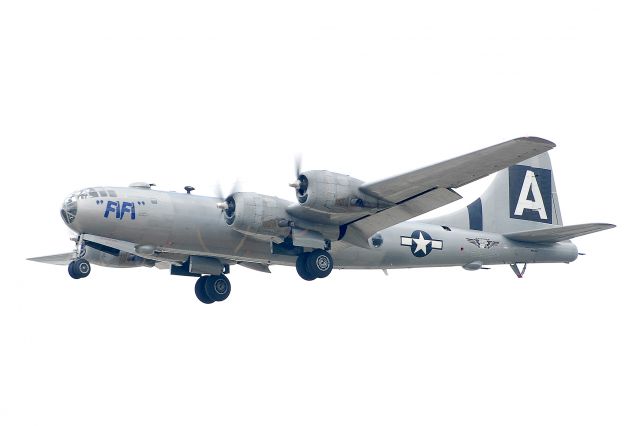 Boeing B-29 Superfortress (AMU5290) - B-29 "FIFI" on final into Thunder Over Michigan a few years ago.