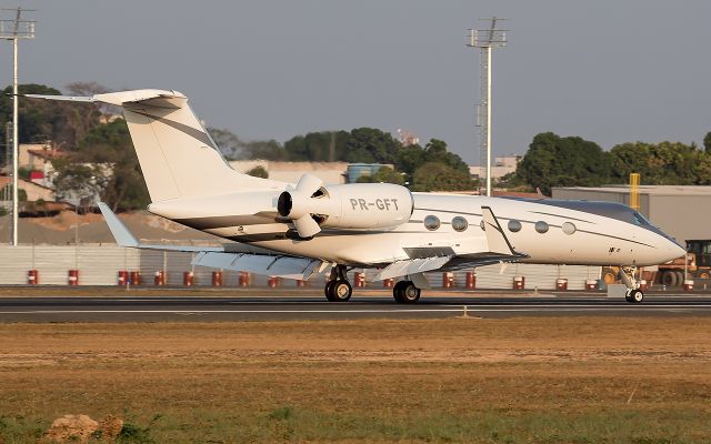 Gulfstream Aerospace Gulfstream IV (PR-GFT) - O Gulfstream G450 de matrícula PR-GFT pousou no Aeroporto de Teresina na tarde de sexta-feira, 23 de agosto de 2024 vindo de Salvador, Bahia.