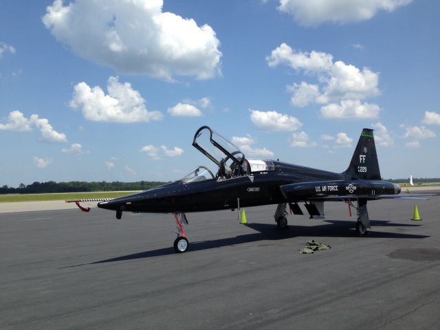 Northrop T-38 Talon — - 8/22/14 at  Sheltair FBO ramp