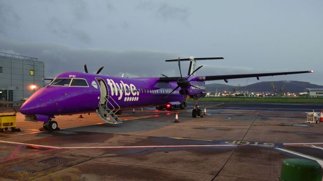 de Havilland Dash 8-400 (G-PRPD) - Flybe De Havilland Canada DHC-8-402Q Dash 8 G-PRPD in Belfast City Airport