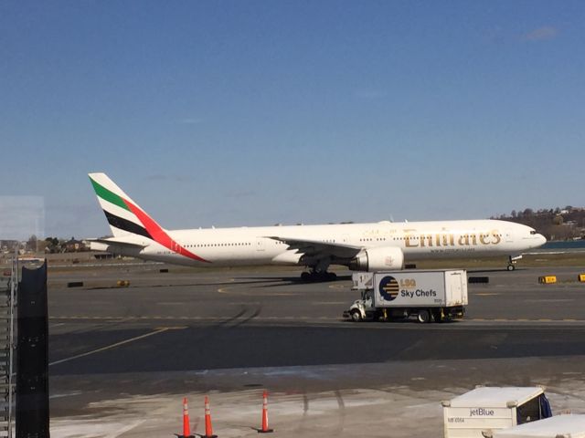 A6-ECW — - Waiting at gate for a jetblue flight