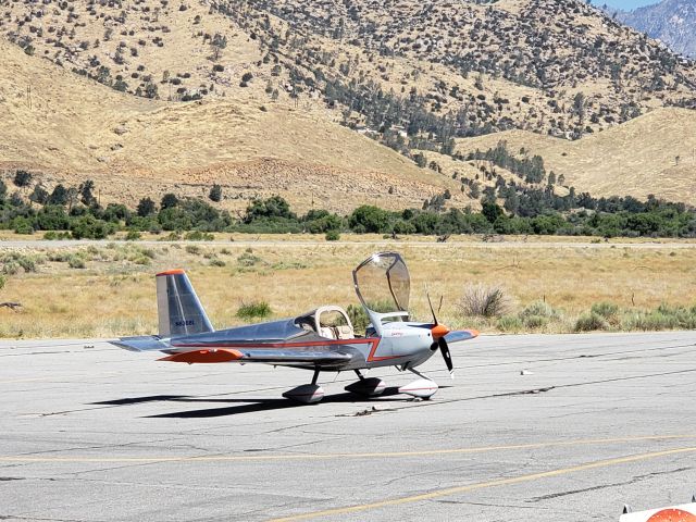 Vans RV-12 (N836BL) - At L05 , Kern Valley Airport, CA