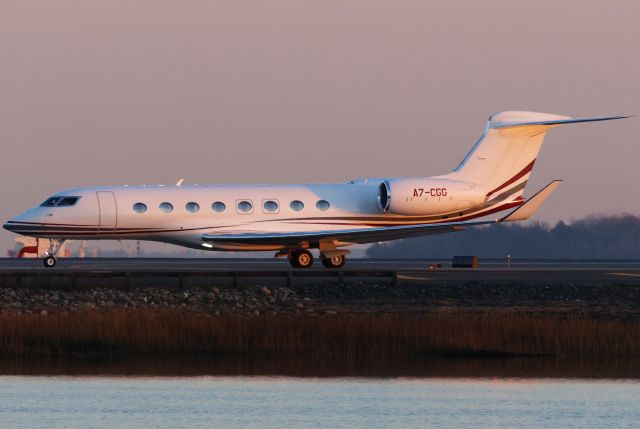 Gulfstream Aerospace Gulfstream G650 (A7-CGG)