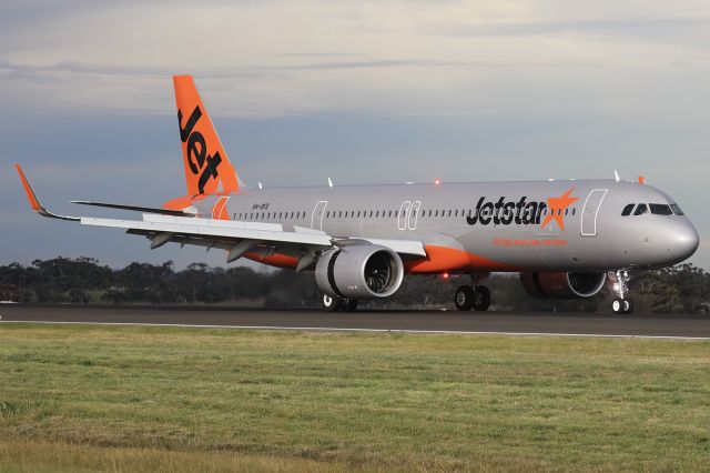 Airbus A321 (VH-OFE) - Welcome to the latest Jetstar Australia Airbus, the A321-251NX.