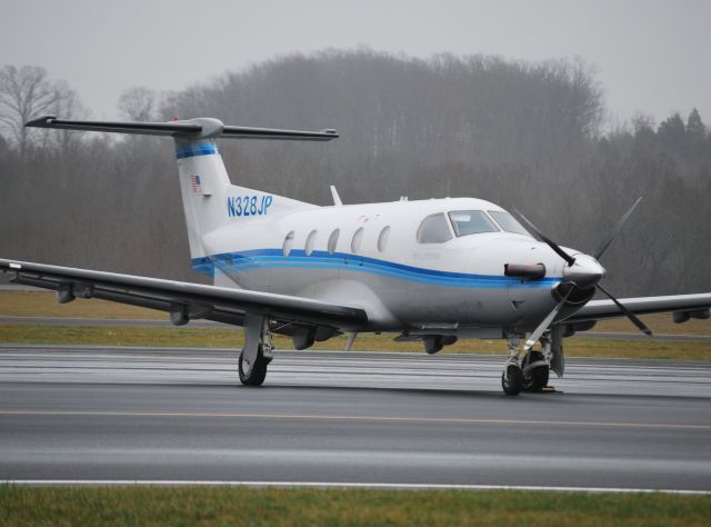 Pilatus PC-12 (N328JP) - PEZOLD AIR CHARTERS LLC at KJQF - 1/15/13