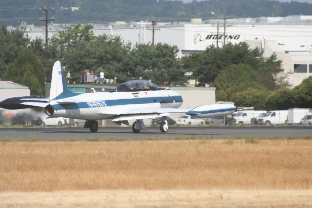 Lockheed T-33 Shooting Star (N416X)