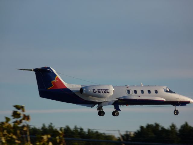 Learjet 35 (C-GTDE) - med evac transport