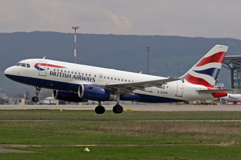 Airbus A319 (G-EUPD)