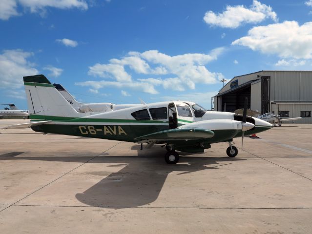 Piper Aztec (C6-AVA) - A very safe charter aircraft.