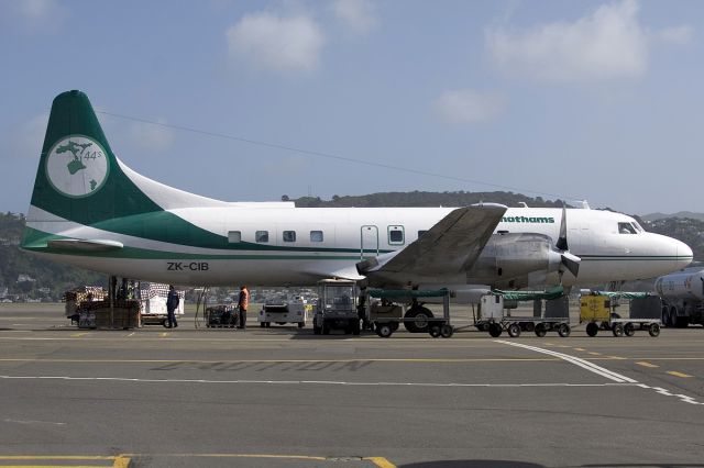 CONVAIR CV-580 (ZK-CIB)