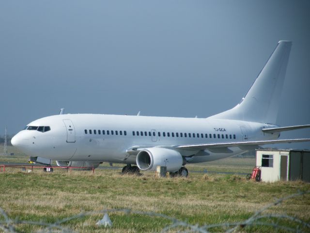 Boeing 737-700 (TJ-QCA) - TJ-QCA B737-7BD MSN 34480/1900  OF CAMAIR CO EX N480AC SEEN HERE AWAITING PAINTING AT SHANNON AT EIRTECH HANGAR ON   03-03-2011 WHICH ARRIVED FROM ATL TO EINN