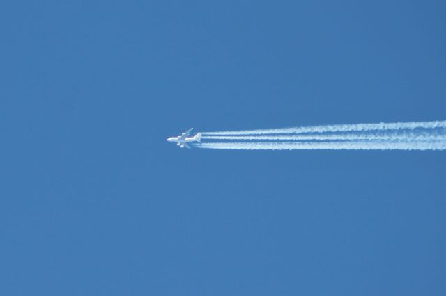 Airbus A380-800 — - Definitely know what this is when it crosses your house!