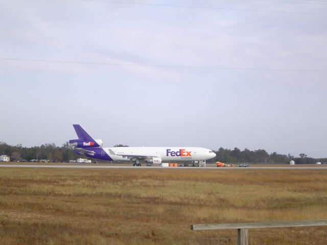 Boeing MD-11 (N525FE) - EGLIN AFB FLORIDA FOR TESTING OF C-MANPADS