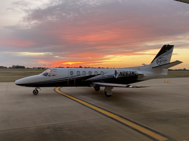 Cessna Citation II (N263WC) - Early morning departure 