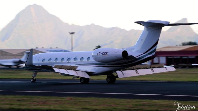 Gulfstream Aerospace Gulfstream G650 (A7-CGE)