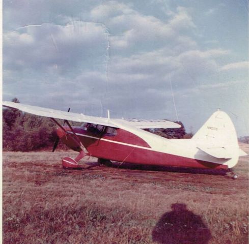 N40105 — - Picture taken 1959.  Belonged then to my uncle Houlten Hanway in Fairmont, WV.  As a teen then I flew a lot with him in this plane.  It was partially aluminized when he got it and later fully aluminized.  The Franklin 335 engine was rebuilt by a firm around Cleveland, OH.  Four seater with nice upholstery like a car and even ash trays.  Don't know if it's still flying.  