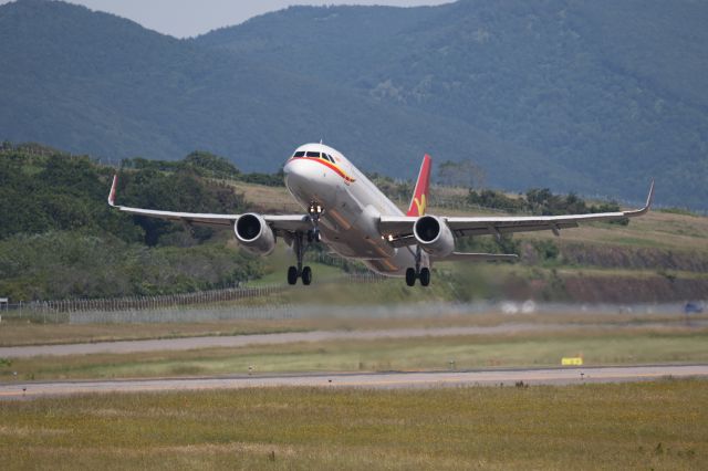 Airbus A320 (B-1620) - 30 June 2016:HKD-TSN.