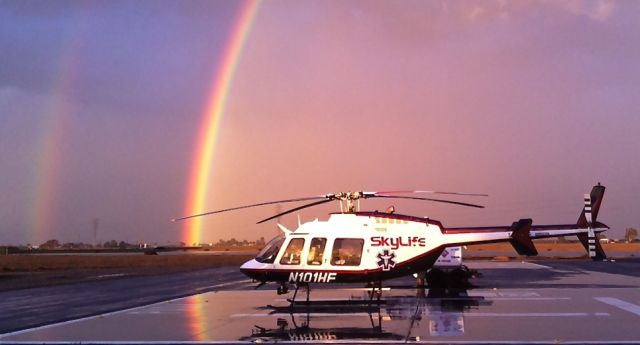 Bell 407 (N101HF) - Currently assigned to Kings County Fire Station #4 in Hanford Ca. courtesy of American Ambulance