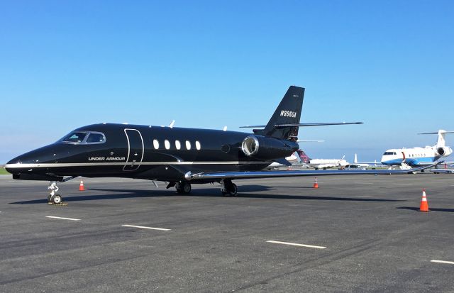 Cessna Citation Sovereign (N996UA) - Under Armour