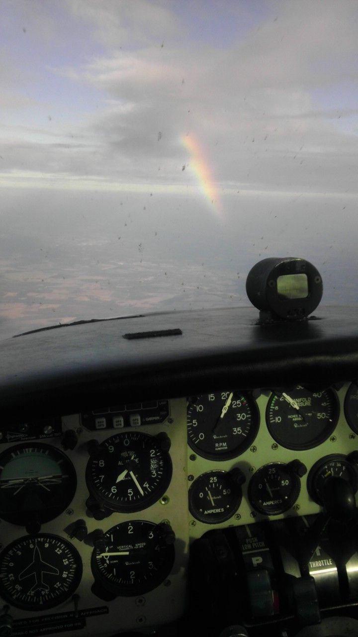 Beechcraft 55 Baron (N11NG) - Just a view from my office...