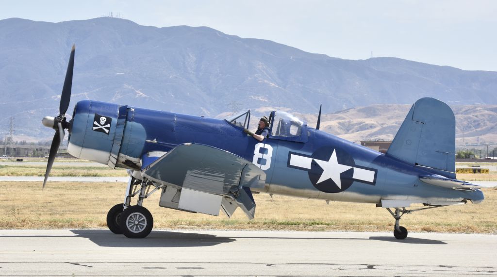 VOUGHT-SIKORSKY V-166 Corsair (N11Y) - Planes of Fame Airshow Chino CA