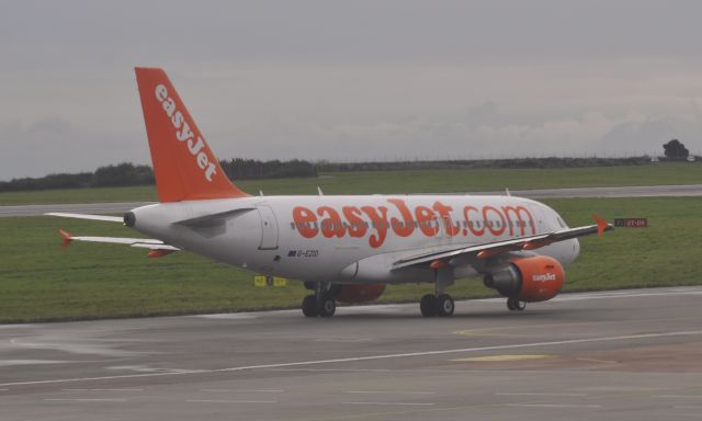 Airbus A319 (G-EZIO) - Easyjet Airbus A319-111 G-EZIO in Bristol