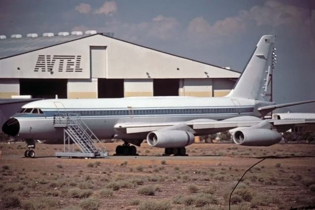 N810NA — - The former Landing Systems Research Aircraft Convair 990 N810NA in storage at Mojave on July 27, 1997. Its Convair airframe number is 30-10-29. It was delivered to American Airlines in May 1962 as N5617. Modern Air Transport purchased it in 1968. NASA acquired it for use at Ames Research Center in May 1975 and registered it as N713NA. NASA later re-registered it as N710NA. It was used at the NASA Ames Research Center until 1983 when it was withdrawn from use. It was stored at Marana, Arizona until it was refurbished in 1989 for use at the Dryden FRC. After serving as the Landing Systems Research Aircraft in 1993 and 1994, it was retired to the Mojave Airport.