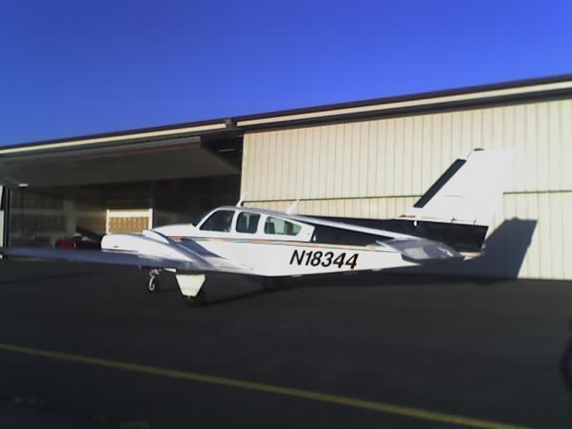 Beechcraft 55 Baron (N18344) - fast, relable, great avionics