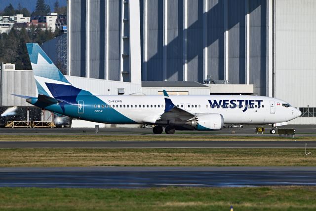 Boeing 737 MAX 8 (C-FZWS)