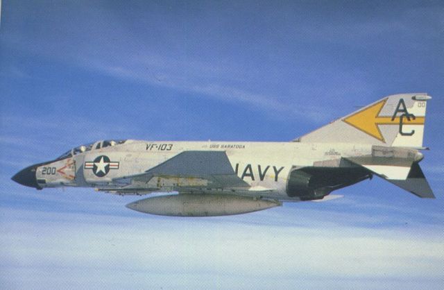 McDonnell Douglas F-4 Phantom 2 (15-5826) - scanned from postcard
