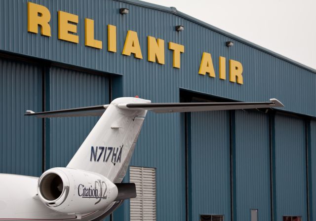 Cessna Citation CJ2+ (N717HA) - At RELIANT AIR, where you find the lowest fuel prices on the Danbury (KDXR) airport!