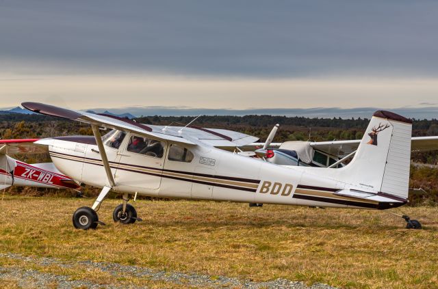 Cessna Skywagon 180 (ZK-BDD) - Te Anau Downs Airstrip, New Zealand.