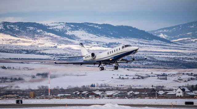 N546LS — - G100 blasting off out of BZN