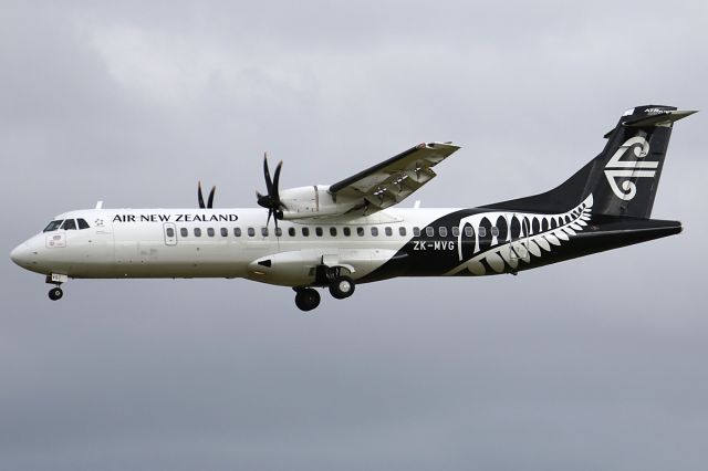 ATR ATR-72 (ZK-MVG) - NZ5787 from ROTbr /on 25 December 2016