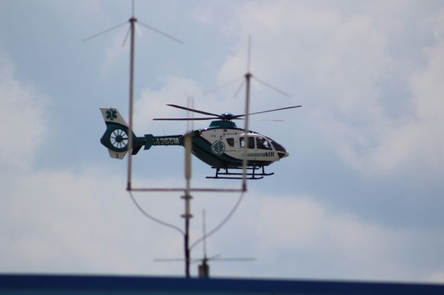 Eurocopter EC-635 (N436CM) - Landing