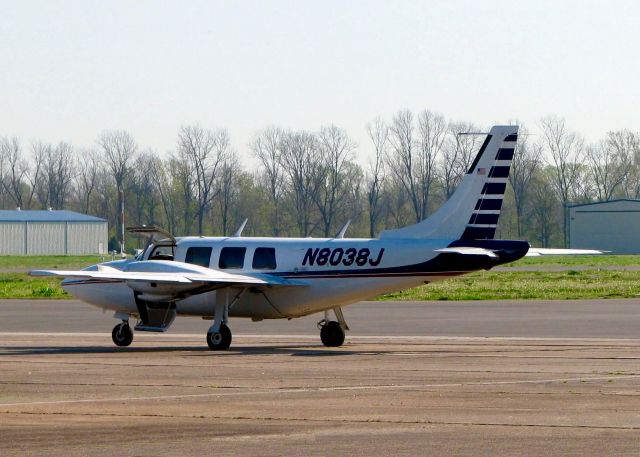 Piper Aerostar (N8038J) - At Downtown Shreveport. 1978 Piper AEROSTAR 601P. 