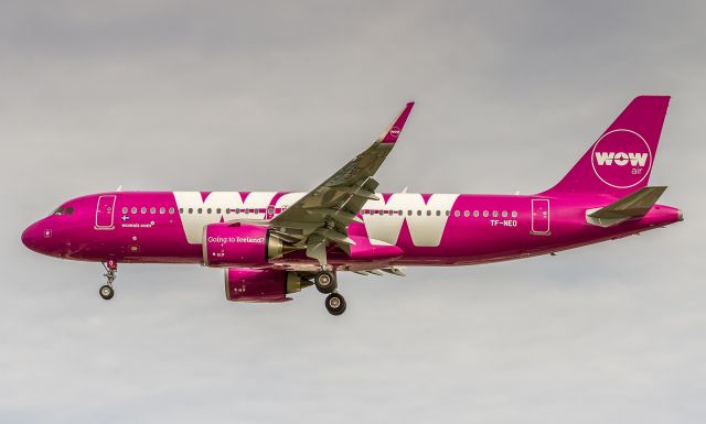 Airbus A320 (TF-NEO) - WOW Air A320NEObr /A320-251N(WL)br /MSN 7560