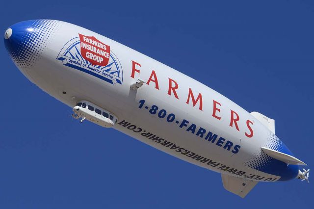 — — - Airship Ventures Zeppelin NT N704LZ Eureka cruising along Interstate 10 in Arizona on October 21, 2011.