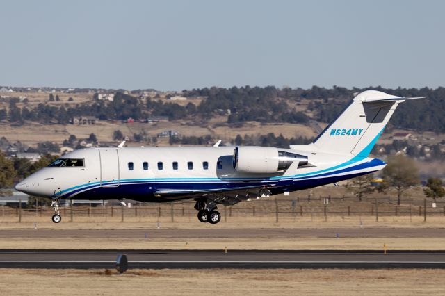 Canadair Challenger (N624MY)