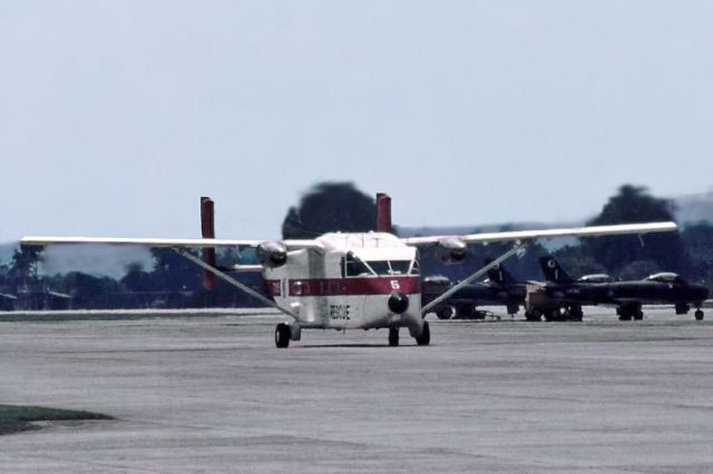 Short Skyvan (N705) - Short Skyvan SC-7 Singapore Air Force 705 Butterworth mid 1970s.