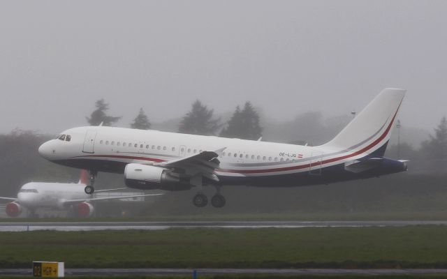 Airbus A319 (OE-LJG) - mjet a319 oe-ljg about to land at shannon 1/5/16.