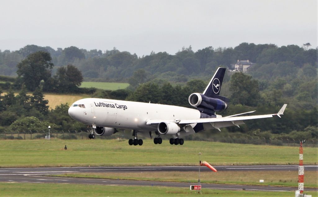 Boeing MD-11 (D-ALCC) - lufthansa cargo md-11f d-alcc landing at shannon 4/7/21.