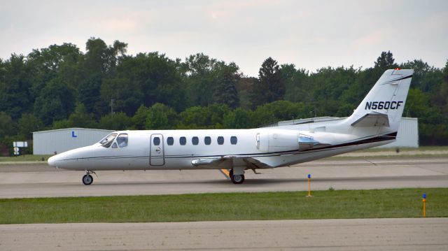 Cessna Citation V (N560CF) - Corporate Flight Cessna Citation V N560CF in Oakland County Airport