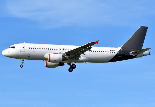 Airbus A320 (VH-8FE) - MinRes 2nd aircraft A320 and joins an A319 on FIFO routes around Australia.