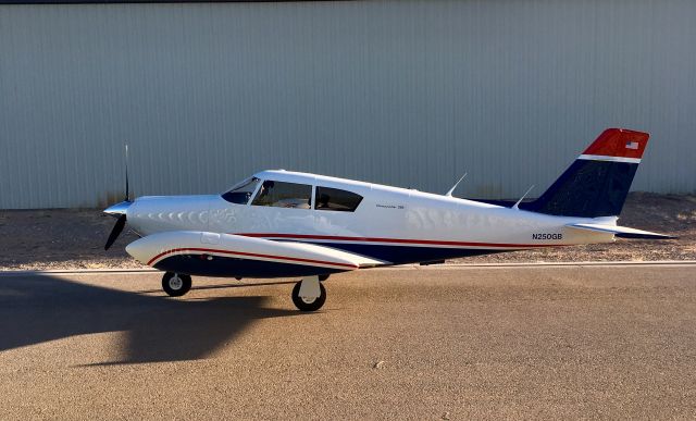 Piper PA-24 Comanche (N250GB) - Ready for morning launch to the West