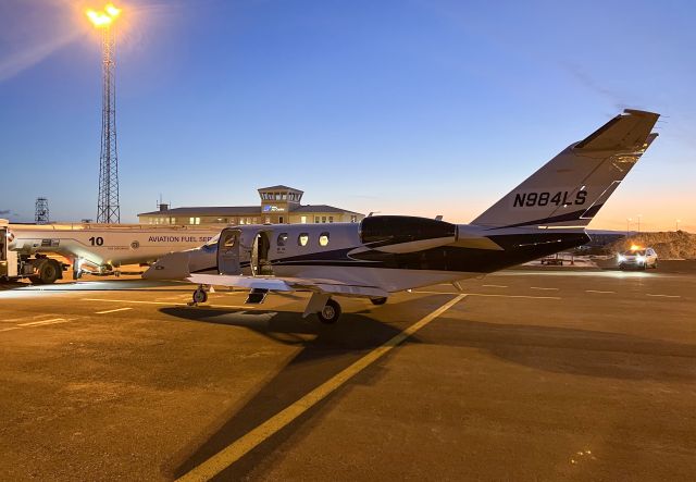 Cessna Citation M2 (N984LS) - On a ferry flight from Switzerland to the USA. 04-JAN-2022.