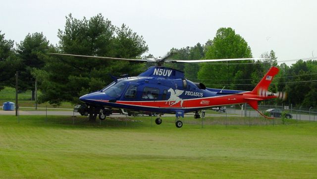 N5UV — - Pegasus departing from an LZ in Louisa County.  Destination UVA Hospital.