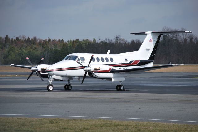 Beechcraft Super King Air 200 (N503P) - Parked at Concord Regional Airport - 2/14/09