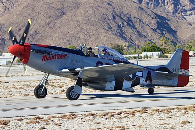 North American P-51 Mustang (AEH44727) - Palm Springs Air Museum